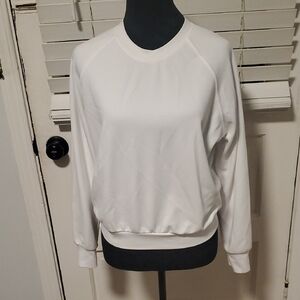 perfectwhitetee Women's White Sweatshirt